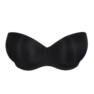 Prima Donna Figuras Charcoal Bandeau Strapless Bra